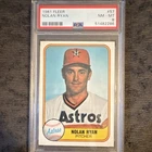 Fleer 1981 Nolan Ryan #57 PSA 8 Houston Astros Base Set Graded Card