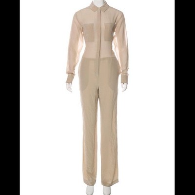 NWT Alexander Wang sheer silk Jumpsuit size small