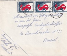 SA60 Belgium Antwerpen Anvers 1964 to Brussels used cover