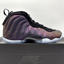 Nike Little Posite One GS Eggplant Black Purple Shoes US 6.5 Youth FJ1258-001