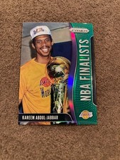 Kareem Abdul-Jabbar 2019-20 Prizm NBA Finalists Green #4