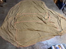 WWII 1944 US Army INSECT Field Bar MOSQUITO netting TENT NO POLES Good condition