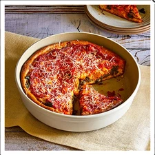 pampered chef:STONE ROUND BAKER-freeship