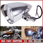 Chrome Bullet Headlight Assembly For Harley Sportster XR Softail Bobber Chopper