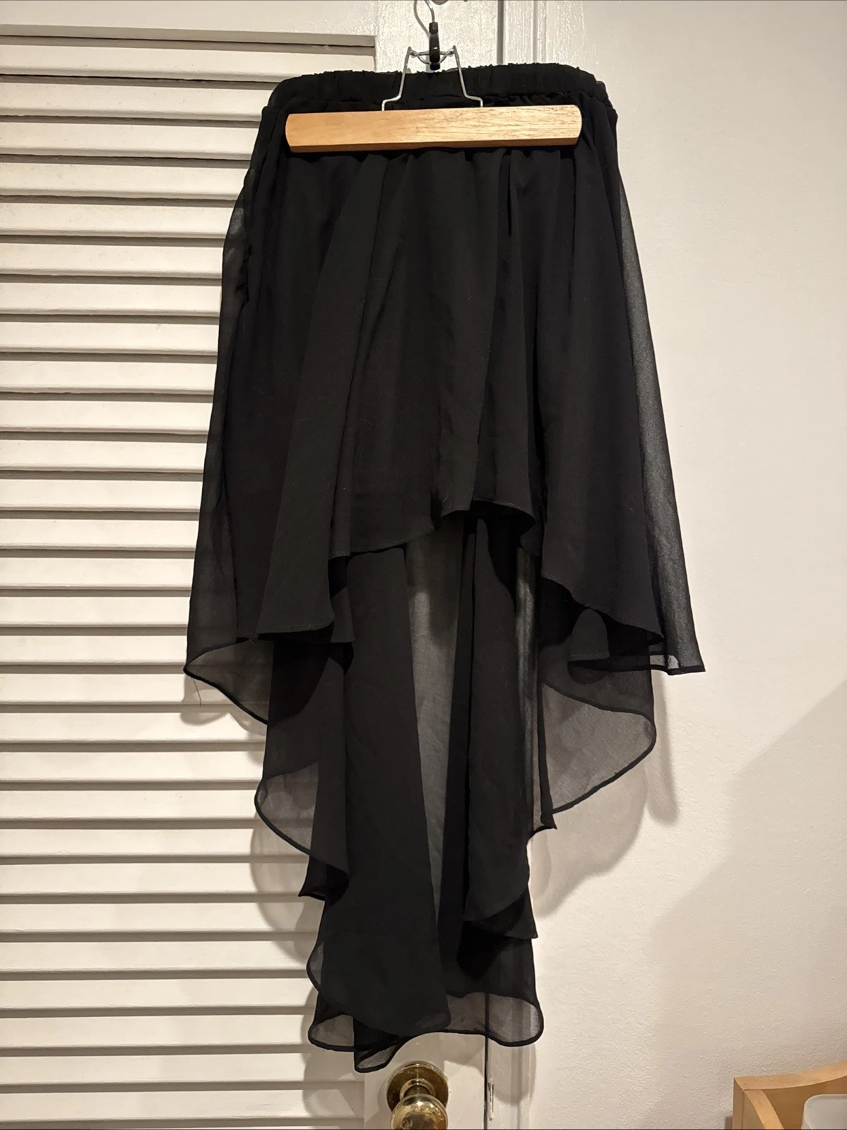 High Low Chiffon Skirt