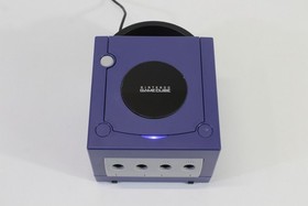 Nintendo Gamecube Console Indigo Purple LED NTSC-U/C DOL-001 AC AV PLAY US GAMES