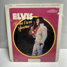 Elvis, Aloha from Hawaii, 1973 Elvis Presley - RCA Video disc  