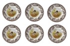 Spode woodland set of 6 x salad plates  plates- all  Spaniel-----3667-----