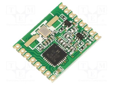 SPI SMD 20dBm 1,8÷3,6VDC Modul: RF FM Transceiver 868MHz FSK