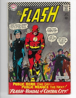 Flash 164 1966 DC Comics VG+ 4.5 Pied Piper Kid Flash
