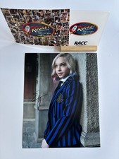 EMMA MYERS In-Person signed Autogramm/Autograph 20x25cm Wednesday