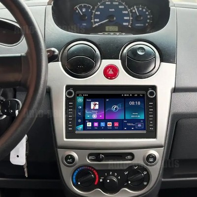 For Daewoo Matiz M250 Carplay Touch Screen Radio +Camera 7'' Android 14 GPS
