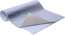 Aluminized Heat Shield Thermal Barrier Adhesive Backed Heat Blanket 12'' X 2...