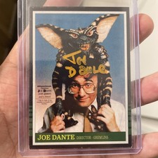 Joe Dante Signed Trading Card Gremlins Director Rare Movie Rookies Joe Dante Signed Trading Card Gremlins Director Rare Movie Rookies