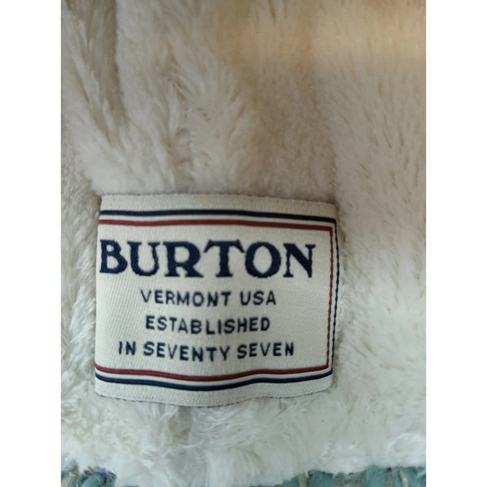 Burton Pom Gorro Tejido Sombrero Tejido con Cable Acento Multicolor Para Mujer Talla Única Invierno Foto 2 de 4