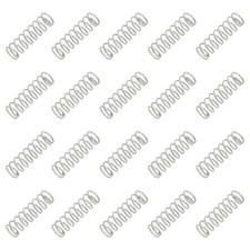 20 Pcs 304 Stainless Steel 0.6 mm Wire Dia x 6 mm OD x 20 mm L Spring