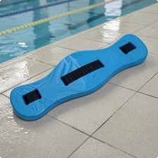 Buoyant Waist Board Grip Cutouts Fishes-Shaped Swim Board Rounded Ends EVA Foam