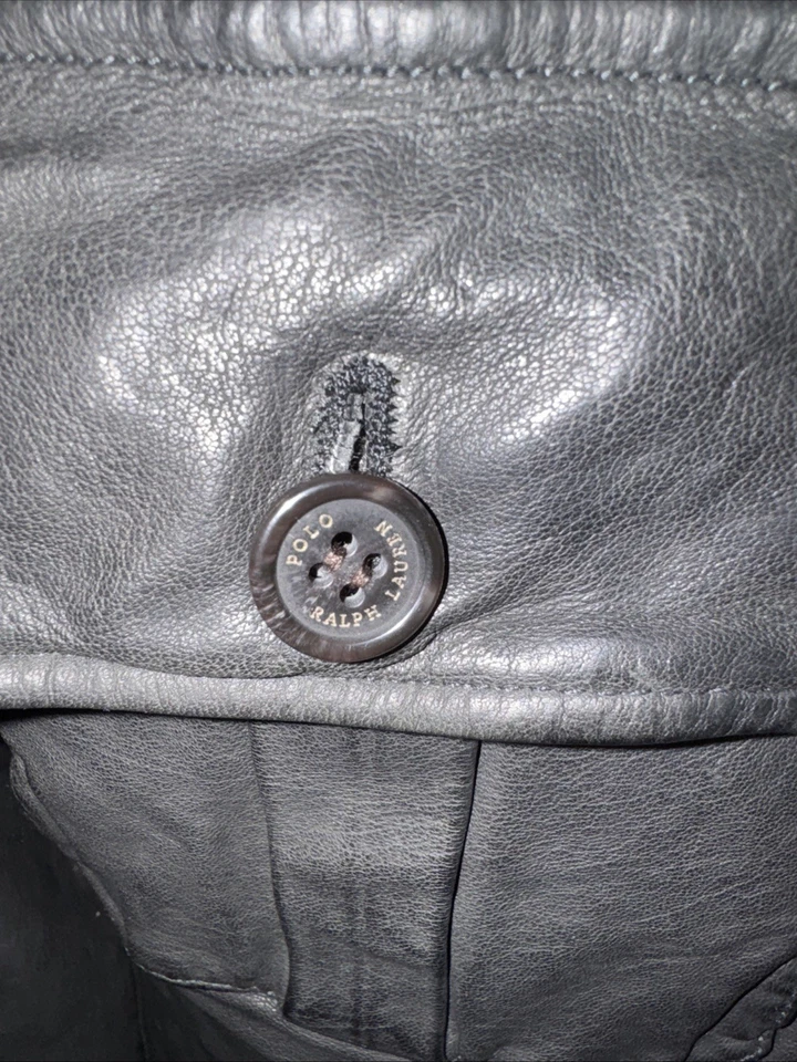 Ralph Lauren Polo M 皮革夹克零售价 748 美元 — 第 4/4 张图片