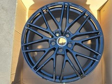 NEW 21" Porsche Cayenne RS Spyder black OEM factory front wheel 9Y0601025FD
