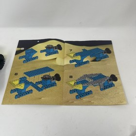 Vintage 1982 LEGO Space: Mobile Rocket Transport (6950) NEAR COMPLETE Manual