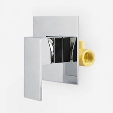 Unterputz Chrom Eckig Handmischventil SVMA01