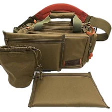 Fieldline Pro Series Deluxe Range Bag Desert Clay Large Brown Ammo Gun Case 