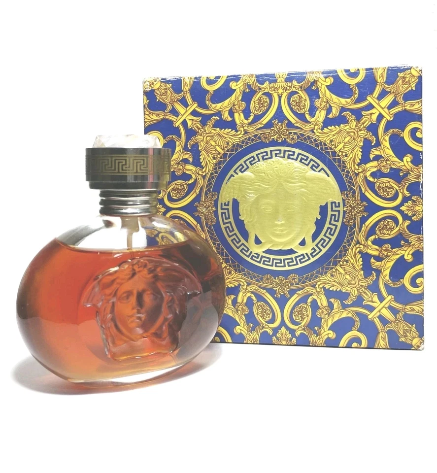 DE COLECCIÓN RUBIA DE VERSACE 100 ML EDT SPRAY CLÁSICO (NUEVO CON CAJA) PAQUETE ANTIGUO  Foto 2 de 4