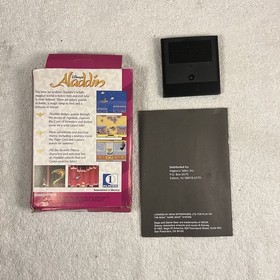 Aladdin (Sega Game Gear, 1994) Complete in Original Box CIB