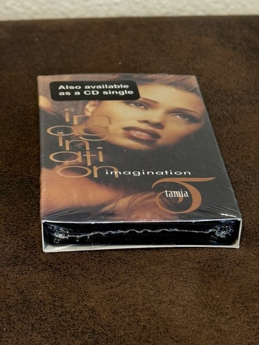 RARE! TAMIA IMAGINATION FACTORY SEALED CASSETTE SINGLE - JERMAINE DUPRI - NOS - Picture 5 of 6