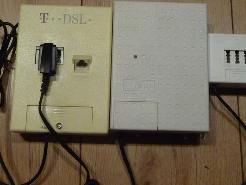 Telekom DSL-Splitter T-Net ISDN NTBA T-Home VDSL ADSL DSL Splitter weiß + Kabel - Bild 2 von 2