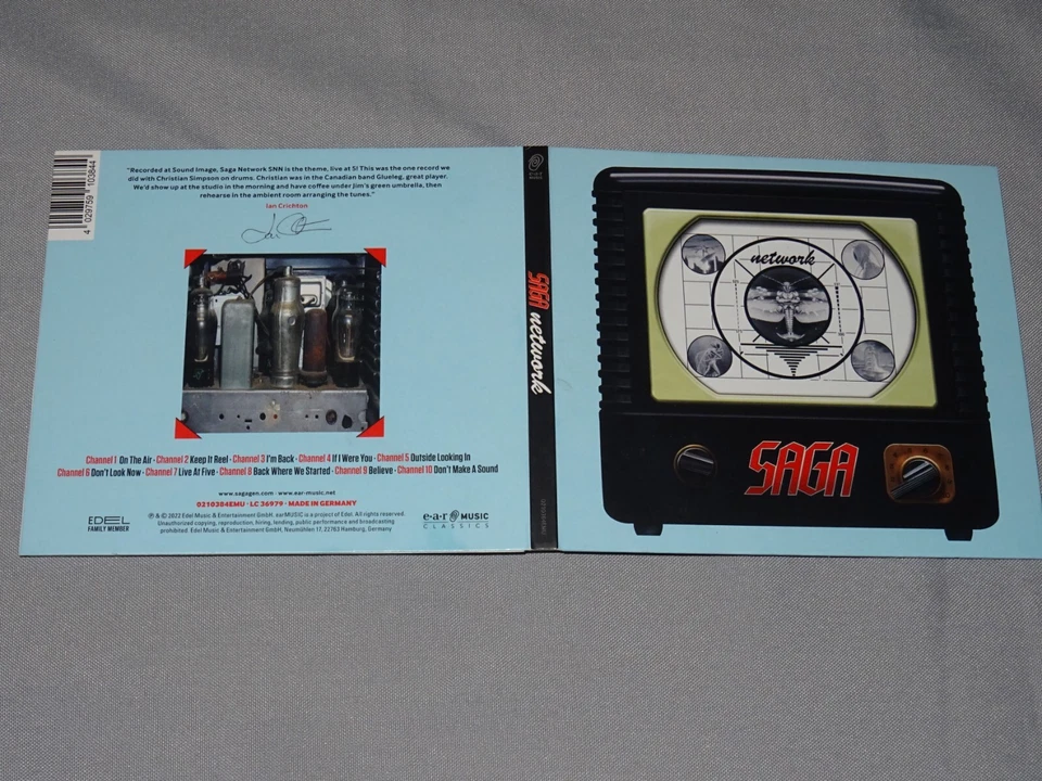SAGA - NETWORK / DIGIPACK-CD 2022 (MINT-)