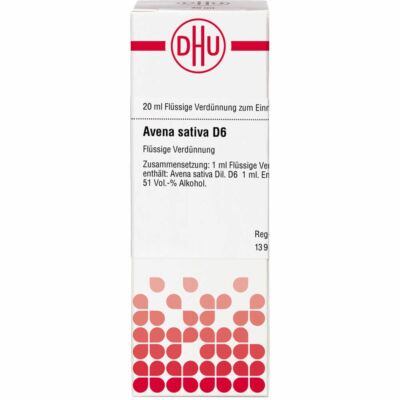AVENA SATIVA D 6 Dilution 20 ml PZN02608071