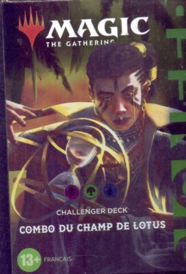 MTG MAGIC 1 CHALLENGE DECK PIONEER 2021 LOTUS FELD COMBO SCHWARZ GRÜN BLAU