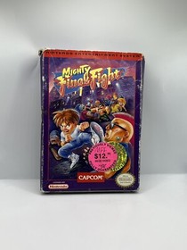 Mighty Final Fight NES Nintendo Game Rare VTG Authentic Rare W/ Box & Sleeve HTF
