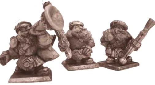 Gamezone 05-54 Granaderos Enanos I (Enanos) Infantería Artilleros Músicos Miniaturas Foto 4 de 4