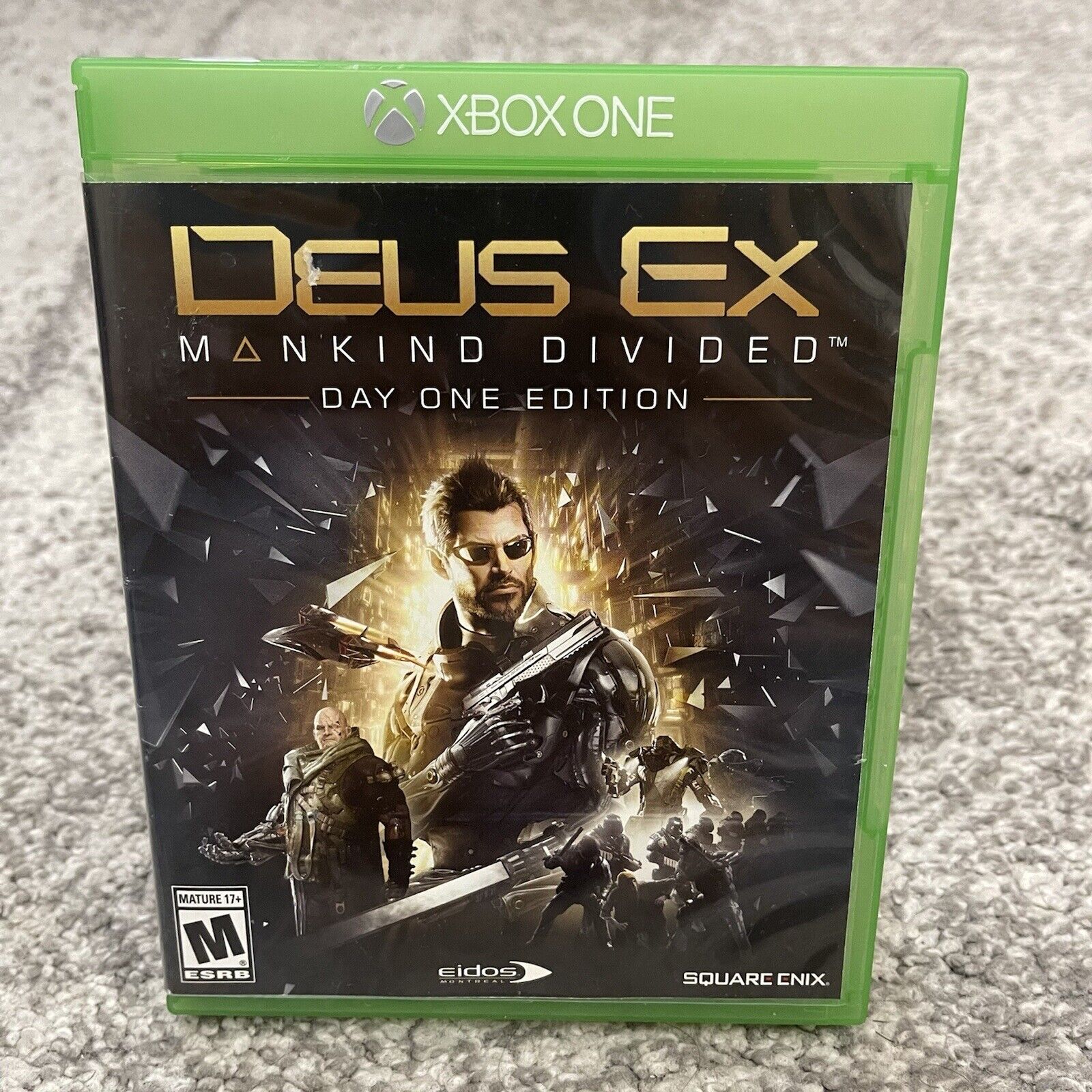  Deus Ex: Mankind Divided Day One Edition (Xbox One) - Xbox One  : Video Games