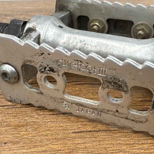 Tioga Surefoot III SR Japan Vintage BMX Pedals 9/16 Rare VGC 80s Racing GT JMC - Picture 6 of 8