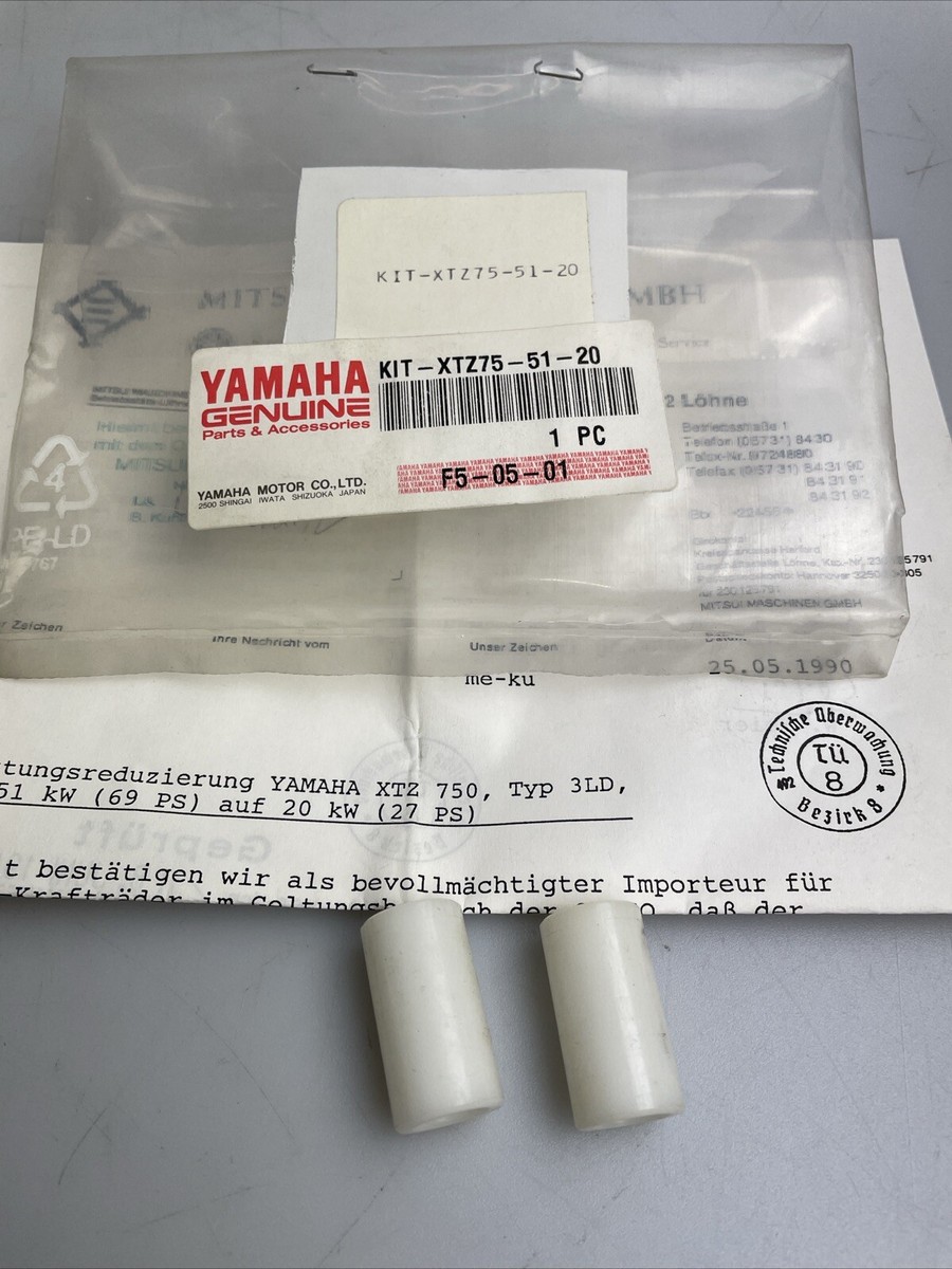 エス Yamaha XTZ 750 - 3LD Leistungsreduzierung von 51KW auf 20KW