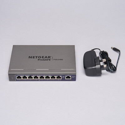 Netgear ProSAFE FVS318G-200EUS - Pare-feu VPN 8 Ports Gigabit (Occasion)