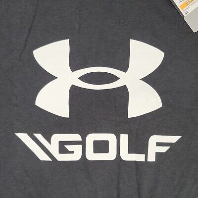 Under Armour Golf T- Shirt Men&#039;s Small Icon Golf Graphic Logo New | eBay