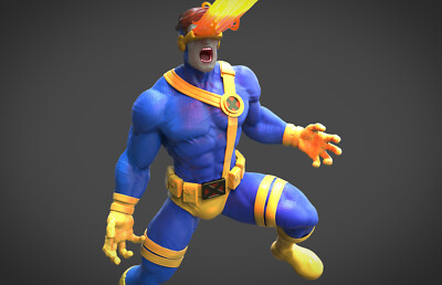Cyclops  Resin Sculpture Statue Model Kit X-Men size choices! Unpainted/Unassemb