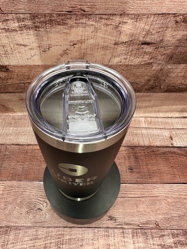 CONTROLADOR UBER - VASO AISLADO DE 2 LADOS GRABADO CON LÁSER -20 OZ -CON TU NOMBRE- - Imagen 4 de 5