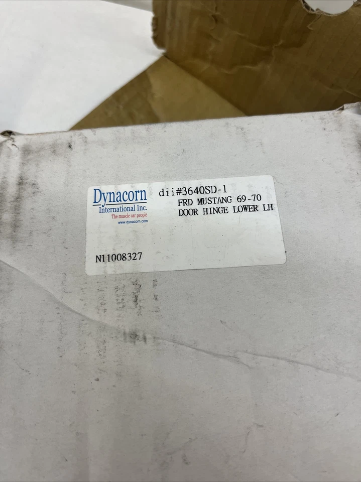 Нижняя дверная петля со стороны водителя для Ford Mustang 1969-1970 Dynacorn 3640SD - Изображение 4 из 4