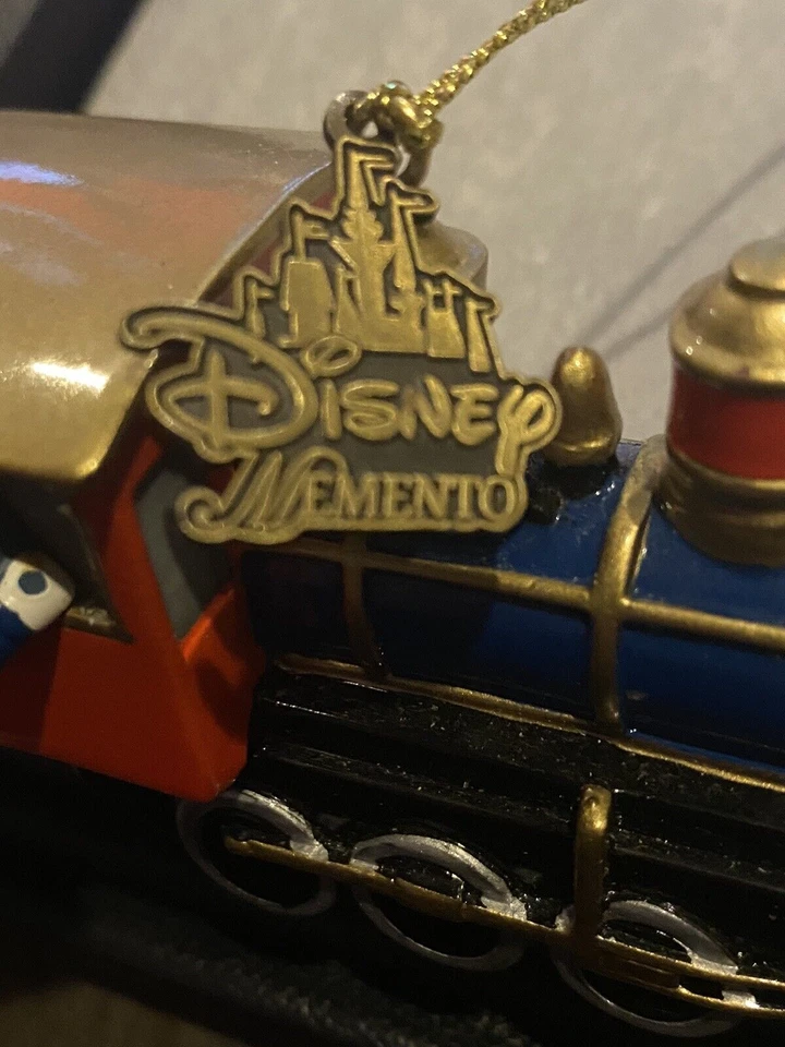 Authentic Disney Momento Mickey Train Captain Ornament (Rare) - Image 2 of 4