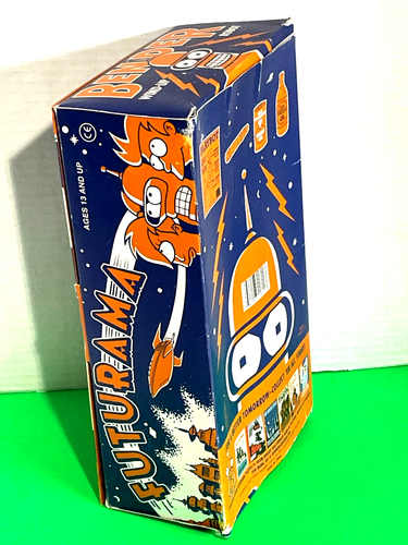 Futurama Vintage Bender Wind Up Robot Action Toy New In Box - 第 5/6 張圖片