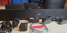Polk Surround System Dsb1 sound bar, Dsb2 sub, 2 Dbs3 rear speakers No Remote