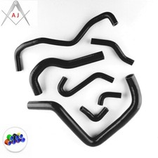 For 91-94 Acura Integra Db6 Db8 Dc2 B18c B18c1 Silicone Radiator Hose Kit Black