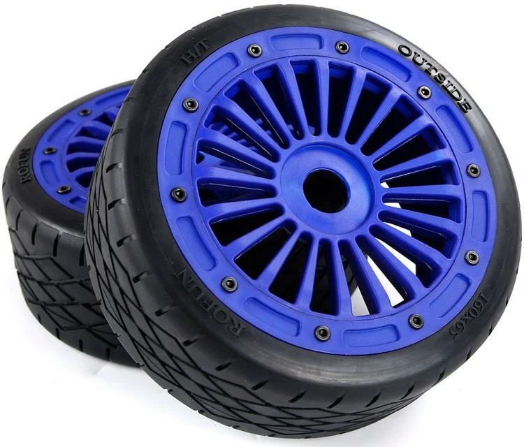 4pcs High-strength Nylon Wheel Tire Kit For 1/5 Rovan Rofun F5 MCD XS5 RR5 - Image 4 of 4