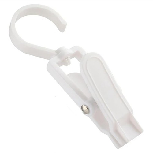 Crochet Fenêtre Sans Perçage KLEMMFLEX - Réglable 4-26 Mm - Pour Stores Enrouleurs, Décorations - Couleur Marron - 6