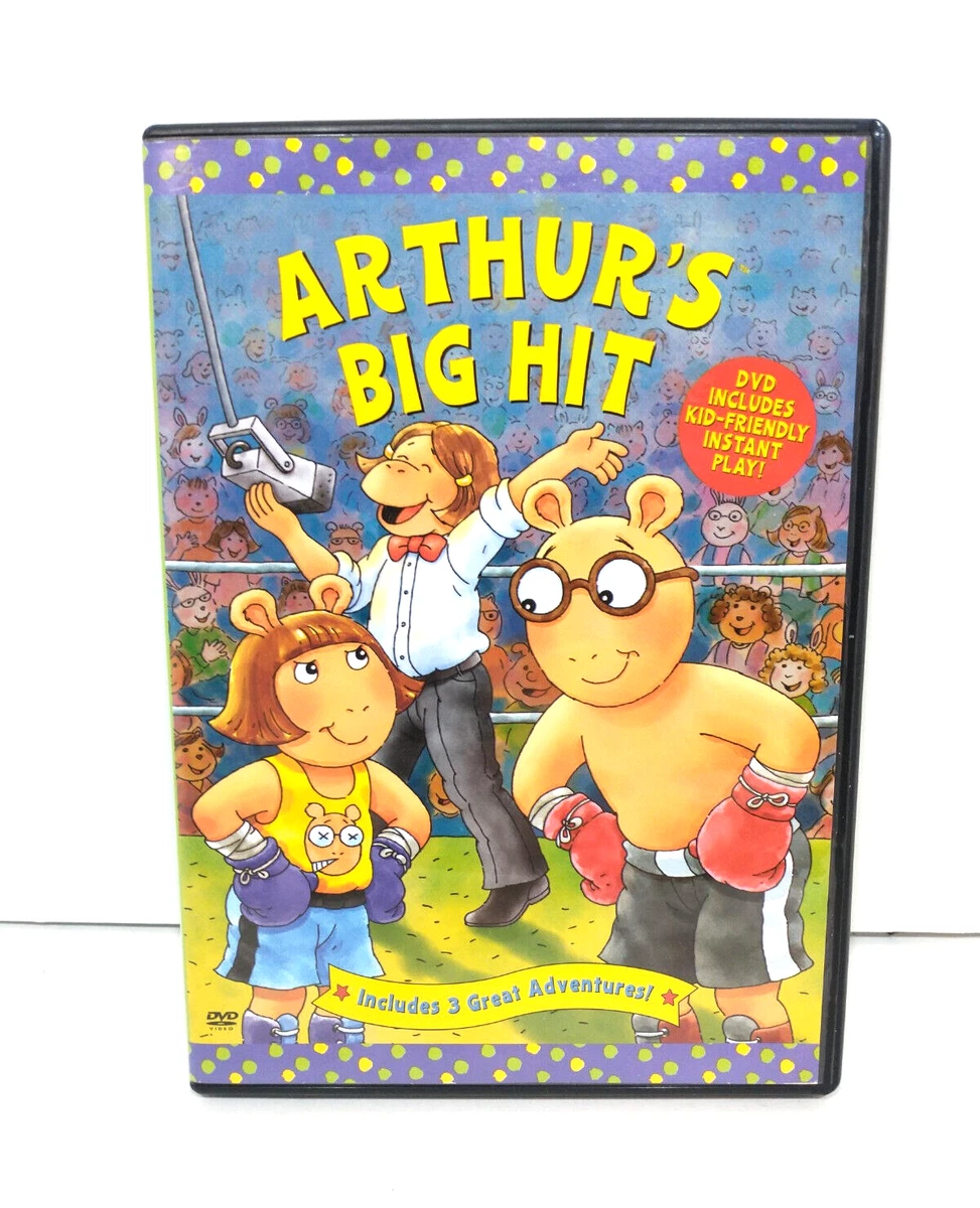 Arthur - Arthur's Big Hit (DVD, ) - PBS Kids - 3 Great Adventures  828768151990 | eBay